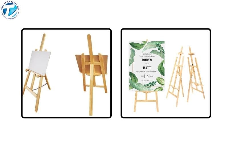 Giá để tranh bằng gỗ